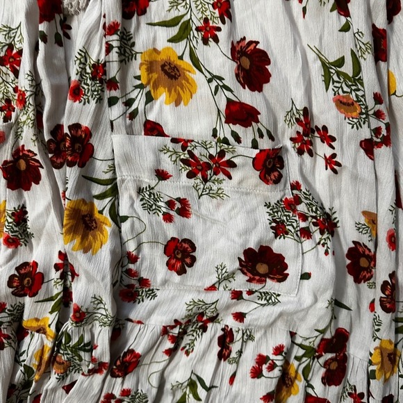 Altar'd State L Flowy cottagecore midi dress pockets Romantic‎ vintage inspired - Picture 6 of 13